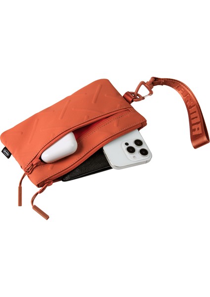 Clutch Juno Boyun Askı Kayışlı Çapraz Vücut Çantası Turuncu indirimleri