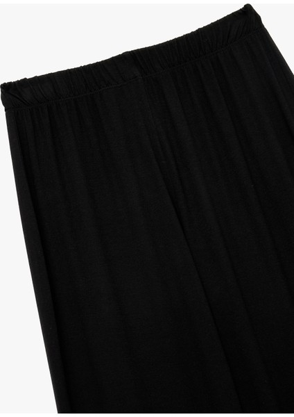 Viskon Kumaş Geniş Paça Pijama Altı modelleri