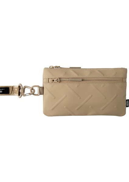 Clutch Juno Boyun Askı Kayışlı Çapraz Vücut Çantası Haki