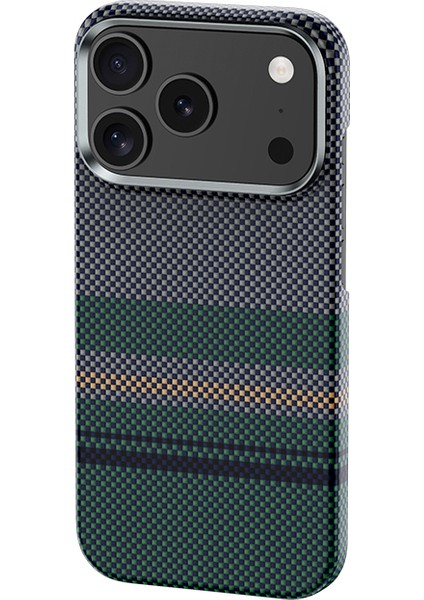 iPhone 17 Pro Max Kılıf M-Safe Şarj Özellikli Karbon Fiber Benks Aurora Armorair Kevlar Kapak Siyah modelleri