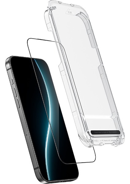 iPhone 17 Uyumlu Benks Ultra Shield 0.3mm Ekran Koruyucu Uygulama Aparatlı Şeffaf fırsatları