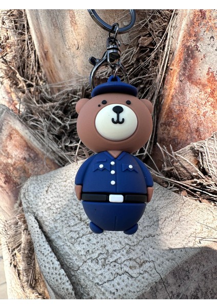 Sevimli Silikon Anahtarlık