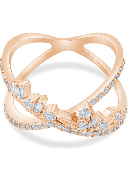 0.64 Karat Pırlanta Yüzük, Gerçek Pırlanta, Sertifikalı Mücevher