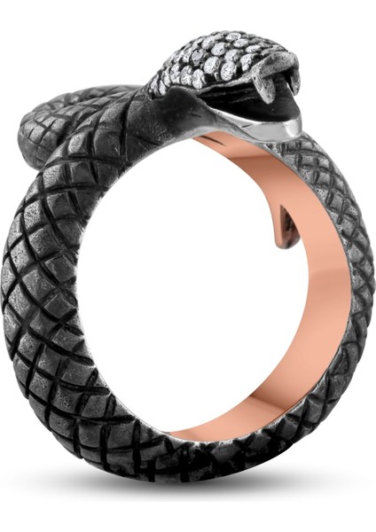 0.44 Karat Pırlanta Yüzük, Yılan Figürlü, Gerçek Pırlanta, Sertifikalı Mücevher fırsatları