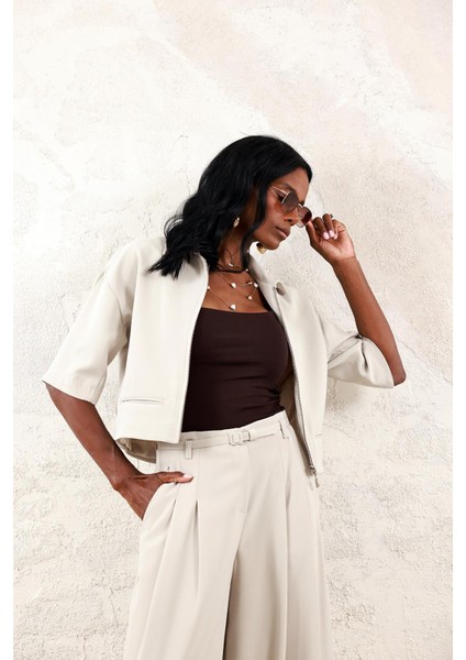 Taş Gabardin Ceket 130983