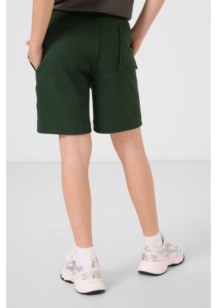 Tommylife Erkek Çocuk Pamuklu Şort 7-15 Yaş Yeşil modelleri