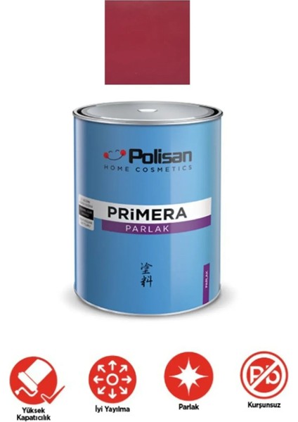 Primera Sentetik Boya Parlak Violet Renk 2.5 Litre