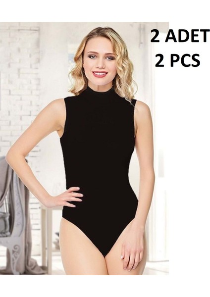 Kadın Balıkçı Yaka % 47 Modal % 47 Cotton % 6 Elastane Kancalı 2 Adet Body