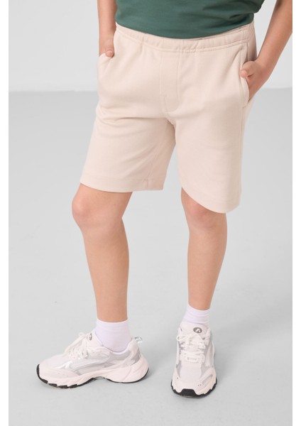 Tommylife Erkek Çocuk Pamuklu Şort 7-15 Yaş Bej modelleri