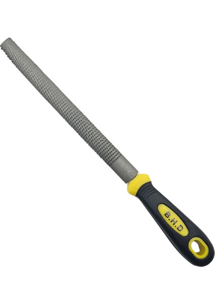 B.h.d BHD00420 8mm Plastik Saplı Balık Sırtı Metal Eğe (Ağaç Törpüsü)