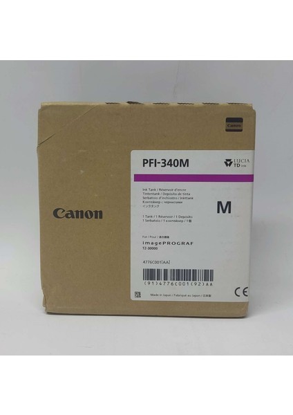 PFI-340M Magenta Kartuş 330ML