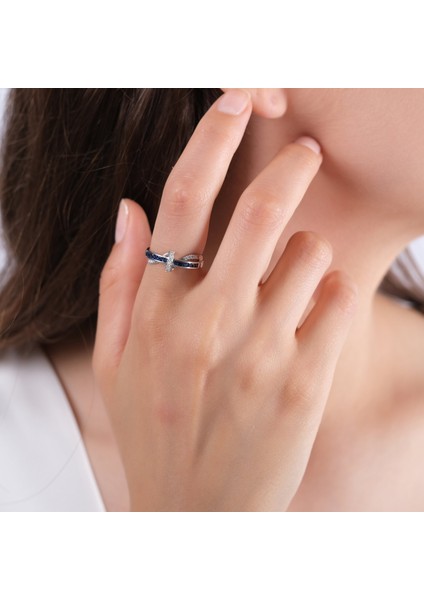 0.34 Karat Pırlanta Safir Yüzük, Gerçek Pırlanta, Sertifikalı Mücevher fiyatları