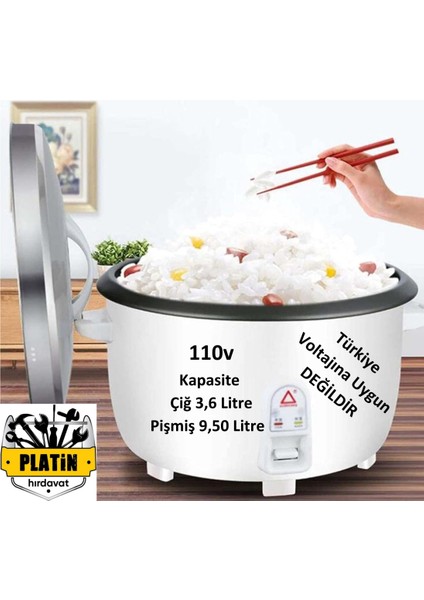 174607 Rıce Cooker 110V Pilav Pişirici 3,6 Litre fiyatları
