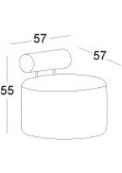 Lora Çok Amaçlı Beyaz Puf Bench | Ahşap Iskelet modelleri