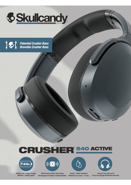 Crusher 540 Active Bluetooth Kulaklık Coal S6EVW-T992 indirimleri