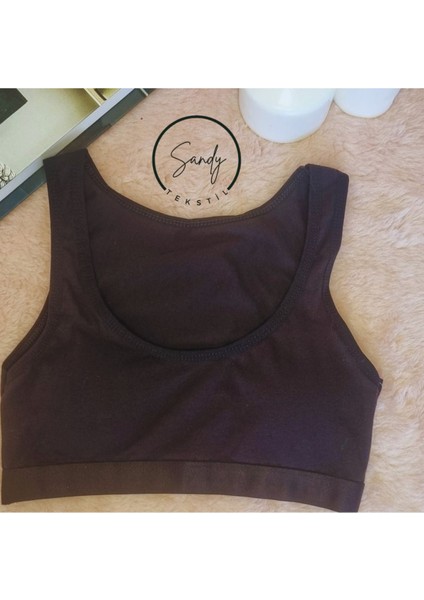 Penye Kaplı Kalın Askılı Büstiyer Sütyen