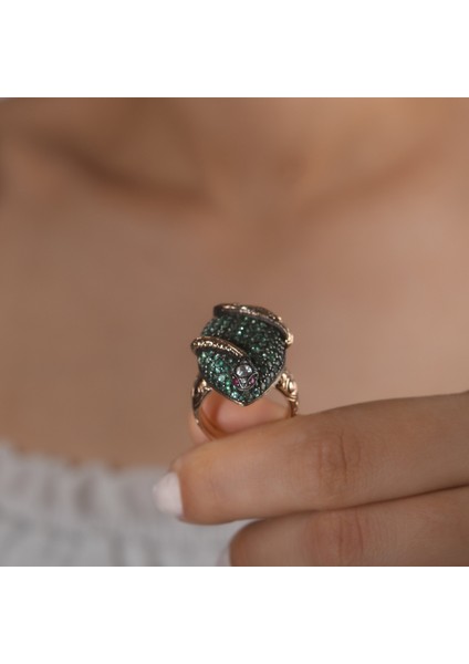 3.61 Karat Pırlanta Zümrüt Yüzük, Gerçek Pırlanta, Sertifikalı Mücevher modelleri