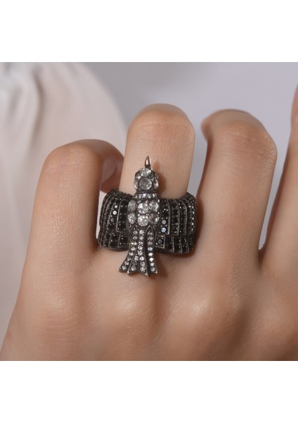 1.02 Karat Pırlanta Yüzük, Kuş Figürlü, Gerçek Pırlanta, Sertifikalı Mücevher fiyatları