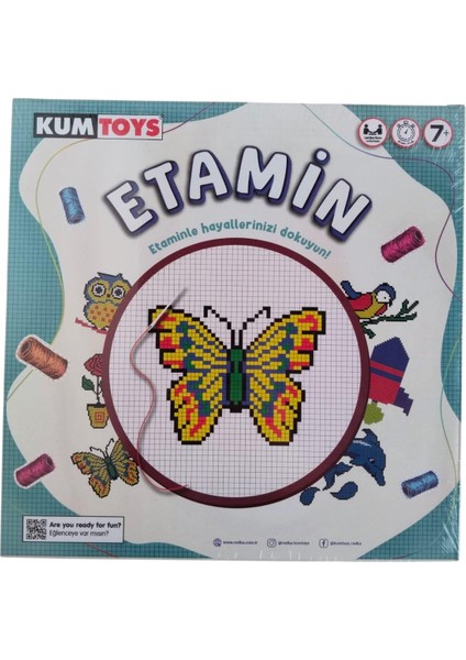 Çocuklar İçin Etamin Sanatı