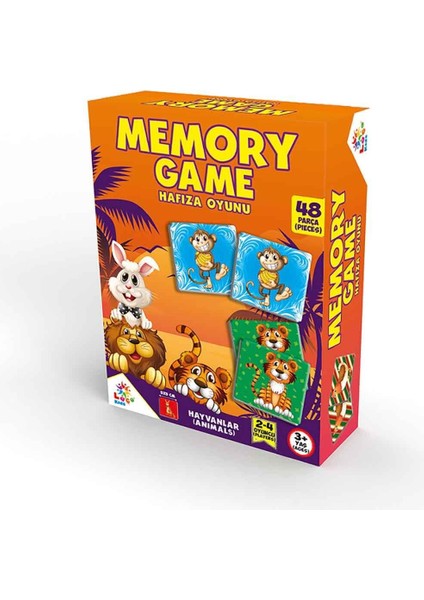 Memory Game Hayvanlar Hafıza Oyunu Lc7230