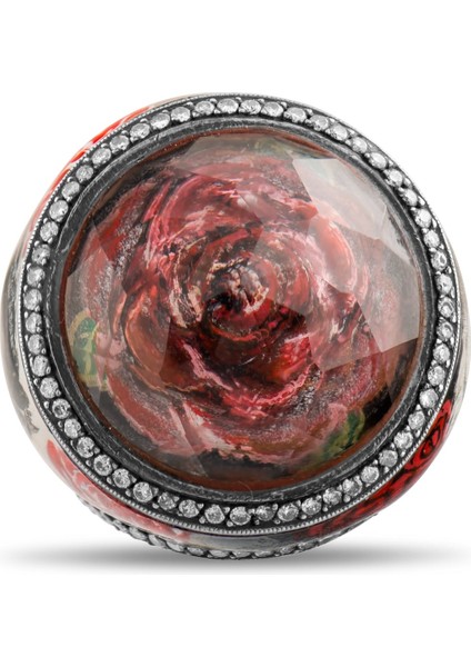 2.40 Karat Pırlanta Yüzük, Çiçek ve At Motifli, Gerçek Pırlanta, Sertifikalı Mücevher fırsatları