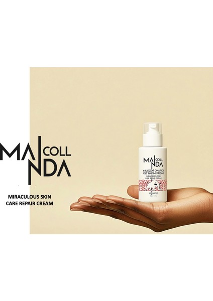 Mandacoll Miraculous Onarıcı Cilt Bakım Kremi – Manda Colostrumu, Polen, Hyalüronik Asit, Centella, Shea – 100 ml fiyatları
