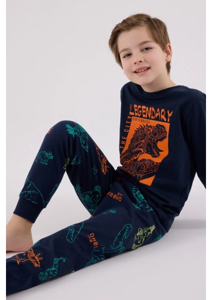 Uzun Kol Erkek Çocuk Pijama Takım 3671 fiyatları