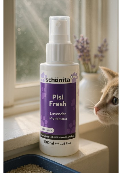 Doğal Kedi Kumu Koku Giderici ve Oda Kokusu Spreyi indirimleri