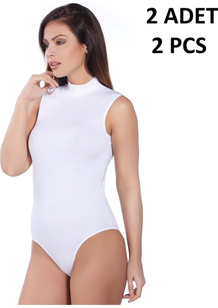 Kadın Balıkçı Yaka % 47 Modal % 47 Cotton % 6 Elastane Kancalı 2 Adet Body