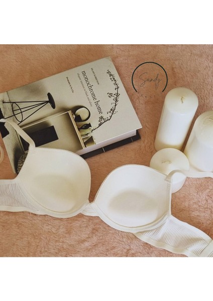 Kadın My Elegant Style Kaşkorse Ekru Sütyen modelleri