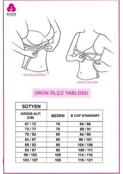 Kadın Destekli Kulaklı Basic Sütyen Beyaz