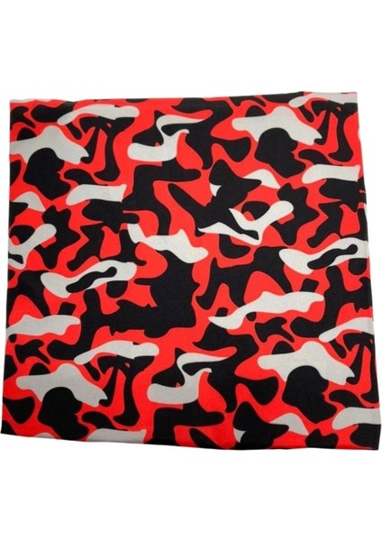 Gear5 Sele Brandası Kırmızı Kamuflaj Desen - Yamaha x Max