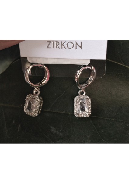 Gümüş Renk Lüks Gösterişli Figürlü Küpe