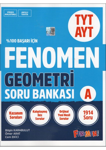 Fenomen Tyt-Ayt Geometri Soru Bankası