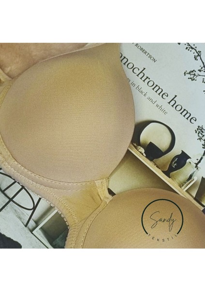 Kadın Destekli Kulaklı Basic Sütyen Ten fırsatları