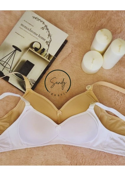 Balensiz Üçgen Minimizer Pamuklu Sütyen 2 ' Li