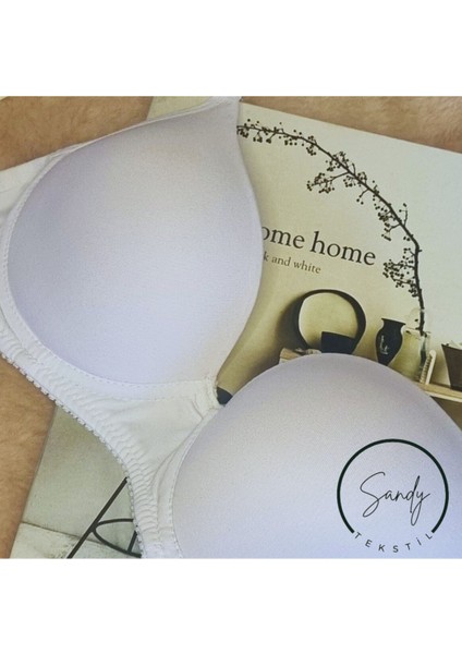 Kadın Destekli Kulaklı Basic Sütyen Beyaz fırsatları