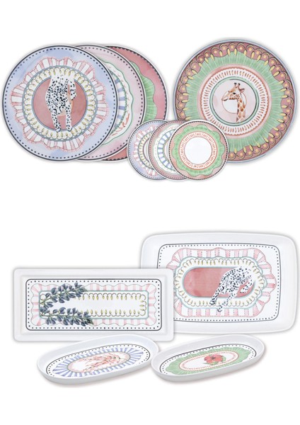 Spring Kahvaltı Takımı 6 Kişilik 19 Parça Set 1