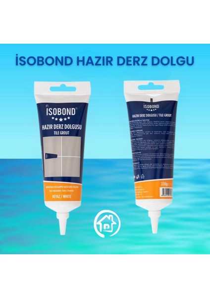 Isobond Hazır Derz Dolgusu 330 gr Beyaz