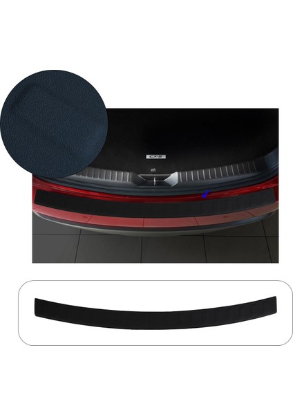Mazda Cx-5 Iı Ab Uyumlu 2017 ve Üzeri Abs Arka Tampon Üstü Koruma