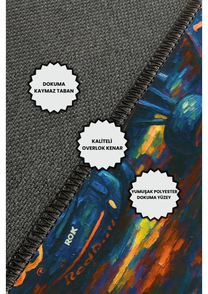 Çok Renkli Araba Yarış Tutkunları Halısı Dijital Baskılı Dokuma Kaymaz Tabanlı Yıkanabilir Çalışma Odası Halısı F1 Halısı