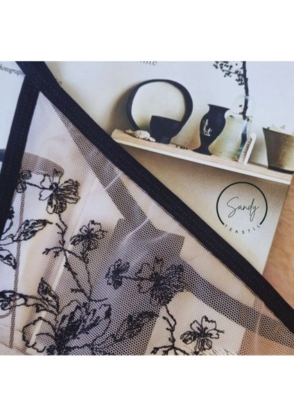 Dantelli Gülkurusu Siyah Fantezi Lena Sütyen Takımı fiyatları