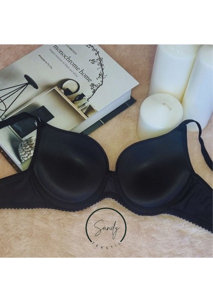Kadın Destekli Kulaklı Basic Sütyen Siyah fiyatları