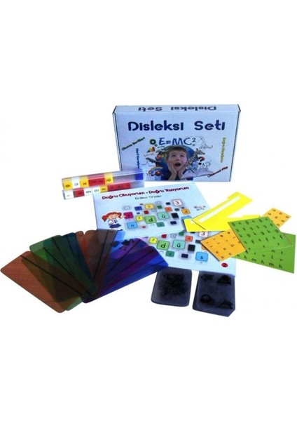 Disleksi Seti Dislektik Bireyler İçin Okuma-Yazma Seti fırsatları