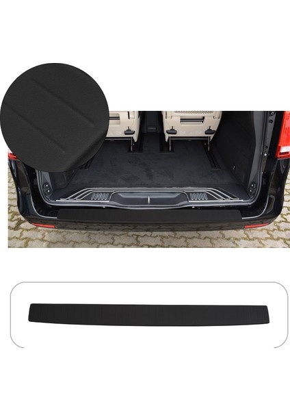 Mercedes Vito W447 Uyumlu 2015 ve Üzeri Abs Arka Tampon Üstü Koruma