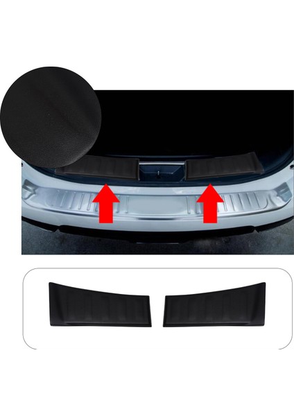 Nissan X-Trail Uyumlu 2014 ve Üzeri Innen Abs Iç Bagaj Eşiği Koruma