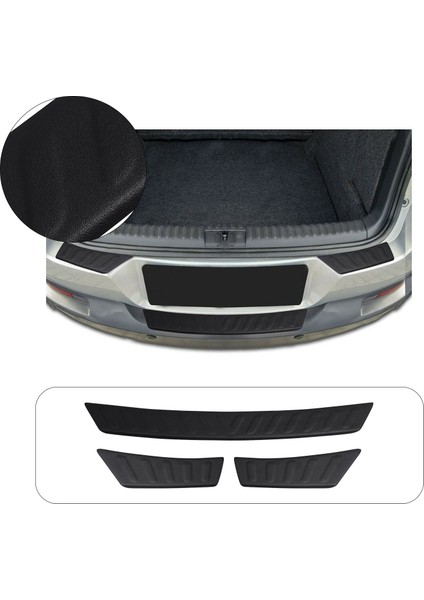Volkswagen Tiguan 1 Uyumlu 2007-2014 Abs Arka Tampon Üstü Koruma