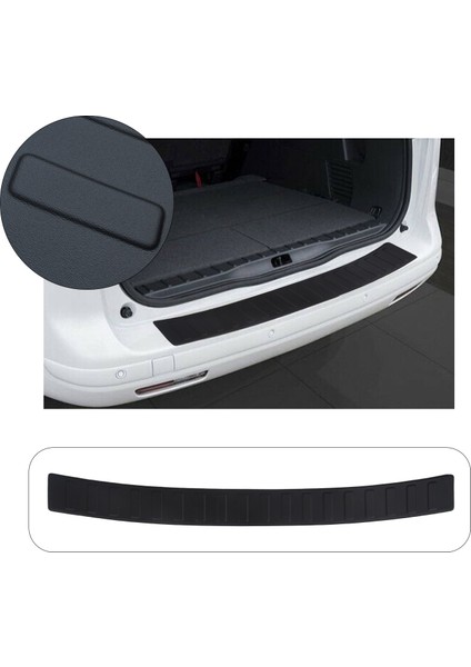 Volkswagen Touran 4 (Typ 5t Ab) Uyumlu 2015 ve Üzeri Abs Arka Tampon Üstü Koruma