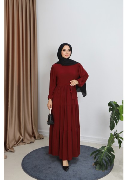 3 Boğumlu Cepli Sandy Elbise fiyatları