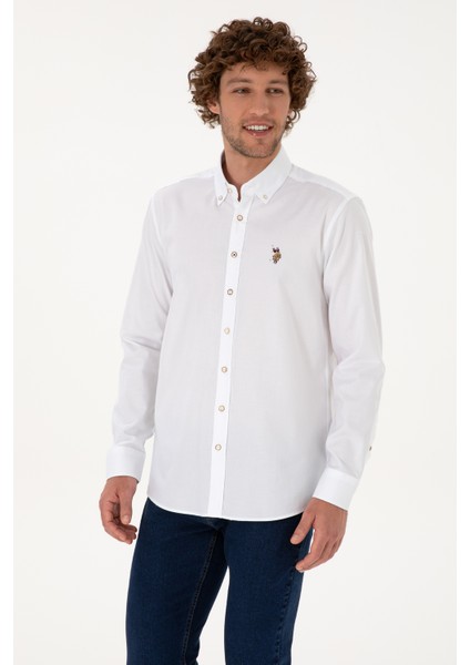 Erkek Beyaz Gömlek Basic 50307676-VR013 modelleri